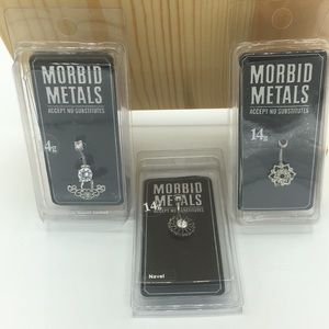 New Morbid Metal Navel Rings On Sale